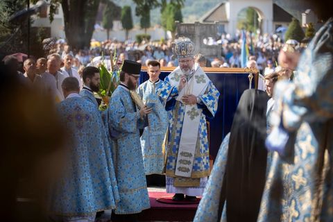 Глава УГКЦ на Успіння: «Серце Матері Божої б’ється серед нас — і смерть, гріх, війна та зброя не мають над ним влади»