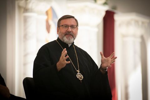 Глава УГКЦ про тих, хто на фронті, і тих, хто за кордоном: «Ми повинні вчитися єднатися в ім’я України»