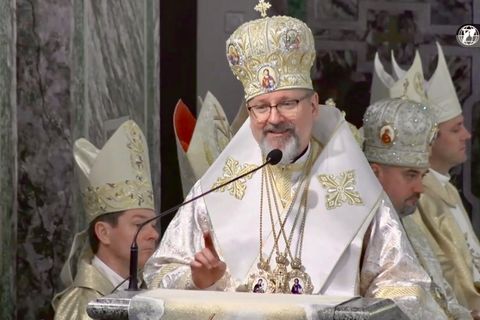 «Важливість візиту святого Івана Павла ІІ до України з роками лише зростає», — Глава УГКЦ у костелі Святого Олександра