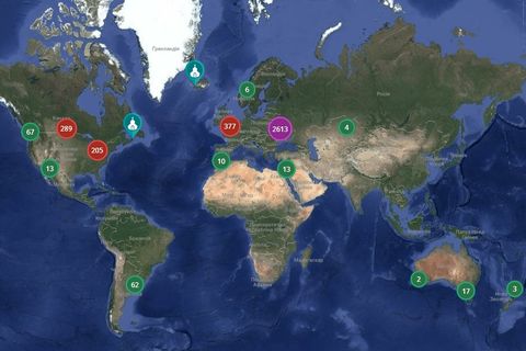 42 Countries Now Featured on the UGCC Interactive Map