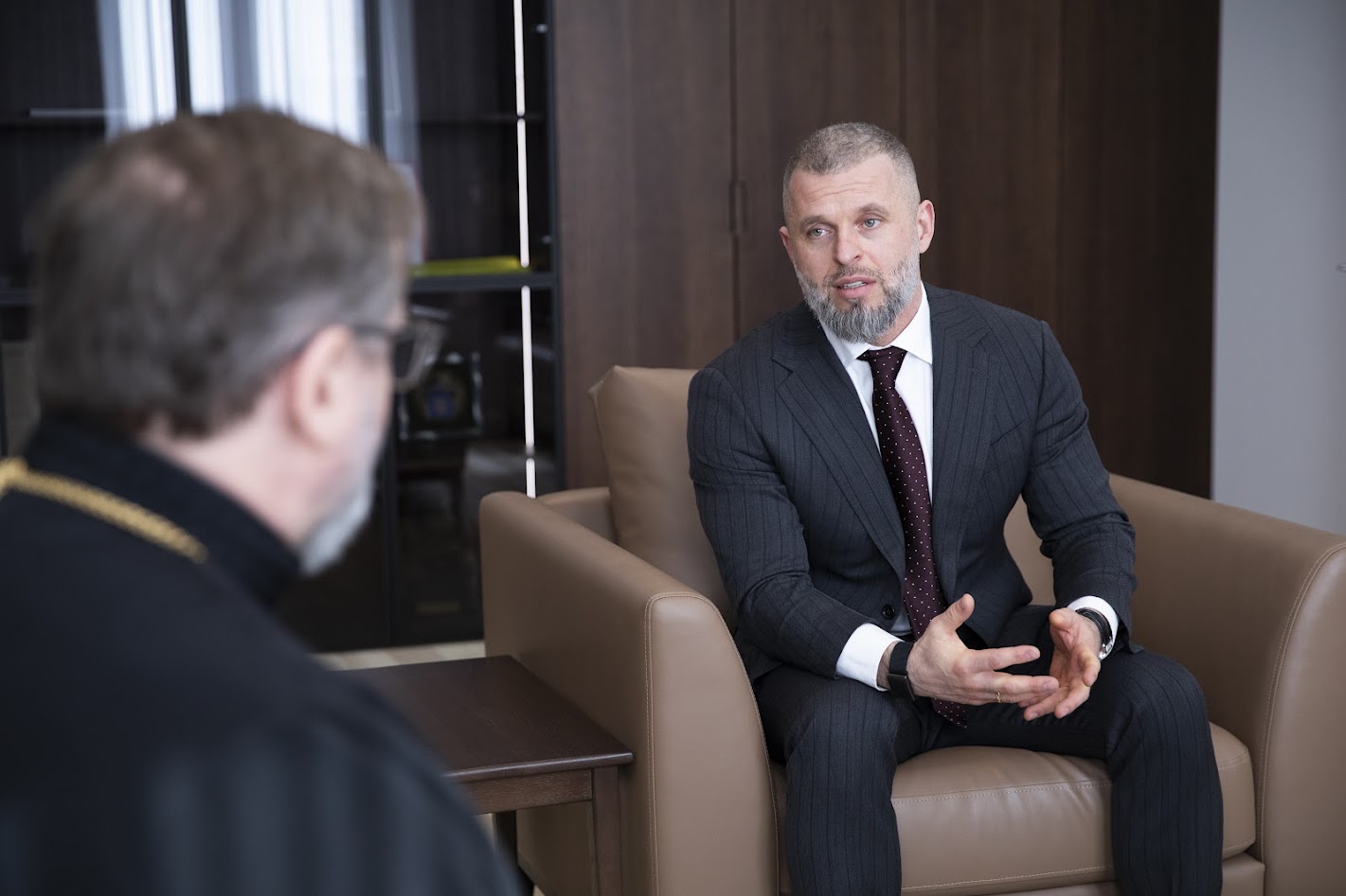 Глава УГКЦ обговорив з Міністром молоді та спорту України формування української ідентичності, підтримку молоді та розвиток партнерства Глава УГКЦ обговорив з Міністром молоді та спорту України формування української ідентичності, підтримку молоді та розвиток партнерства