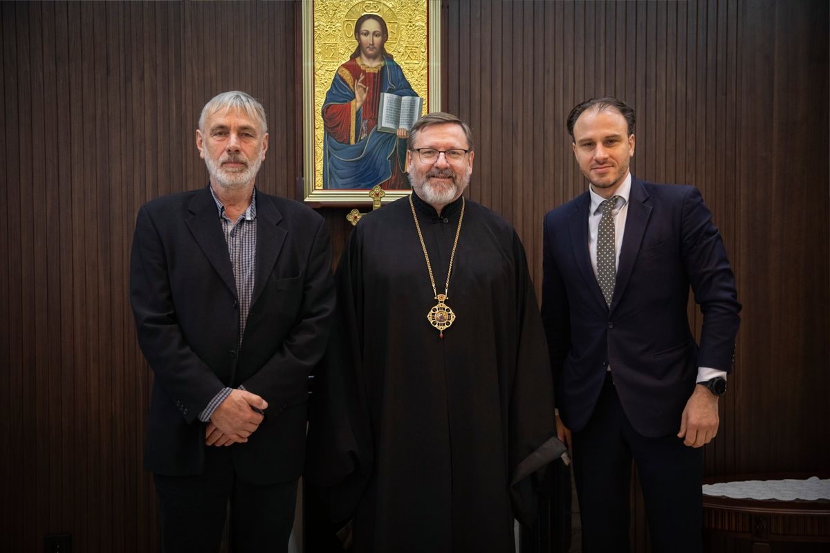 Глава УГКЦ і посол Чехії обговорили підтримку українських біженців та роль Церкви під час війни