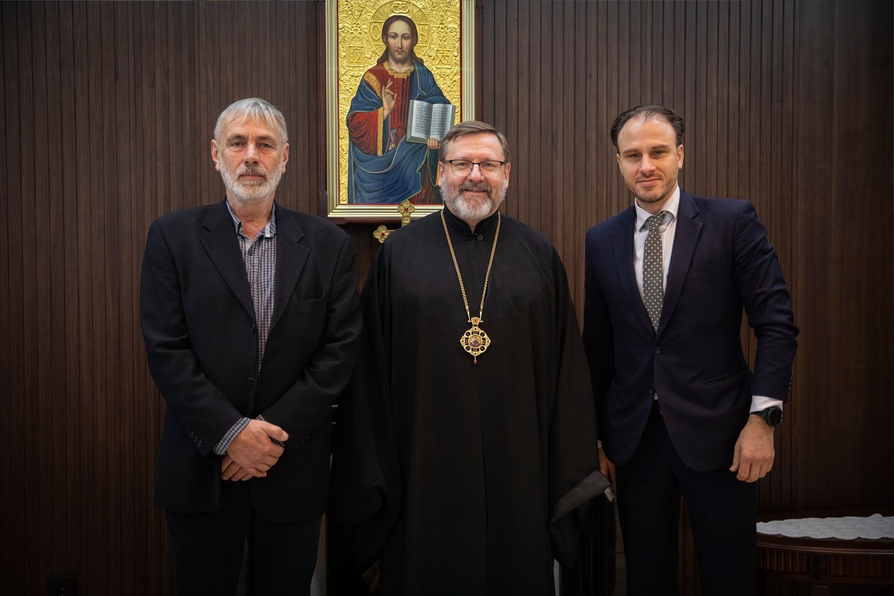 Глава УГКЦ та Посол Чехії обговорили підтримку українських біженців і роль Церкви під час війни