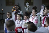 &laquo;Справжнє Різдво&nbsp;&mdash; це&nbsp;розділене Різдво&raquo;: У&nbsp;Патріаршому соборі відбулася ювілейна &laquo;Просфора з&nbsp;Патріархом&raquo;