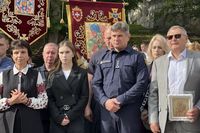 Українські рятувальники здійснили прощу до Зарваниці
