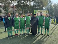 Священники УГКЦ змагалися за кубок у ювілейному турнірі з мініфутболу в Дрогобичі