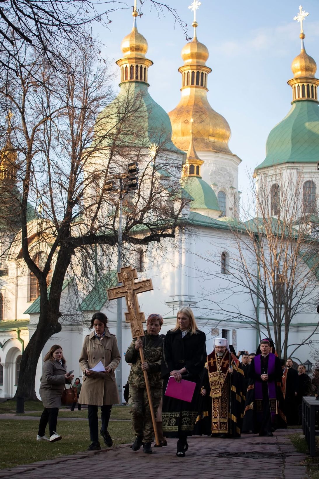 &laquo;У&nbsp;безсиллі беззахисного ми&nbsp;бачимо надію на&nbsp;Воскресіння і&nbsp;силу України&raquo;&nbsp;&mdash; Глава УГКЦ на&nbsp;Хресній дорозі у&nbsp;Софії Київській