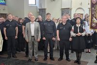 Українські рятувальники здійснили прощу до Зарваниці