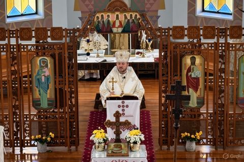 Владика Микола Бичок у Брізбені закликав до відповідальності за власні вчинки та небайдужості до ближніх