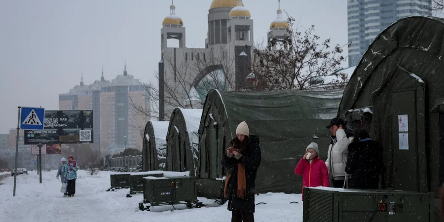 I Centri di resilienza vicino a Cattedrale Patriarcale della Risurrezione di Cristo a Kyiv