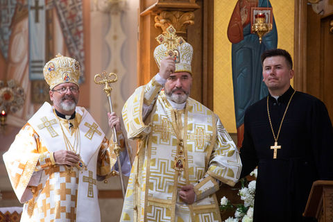 Head of the UGCC Congratulates Bishop Vasyl Ivasyuk on the 20th Anniversary of His Episcopal Ordination