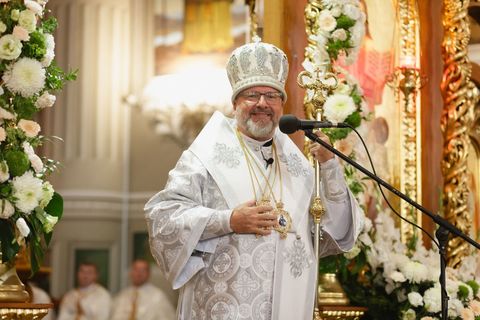 Проповідь Блаженнішого Святослава у свято Преображення в місті Шептицькому
