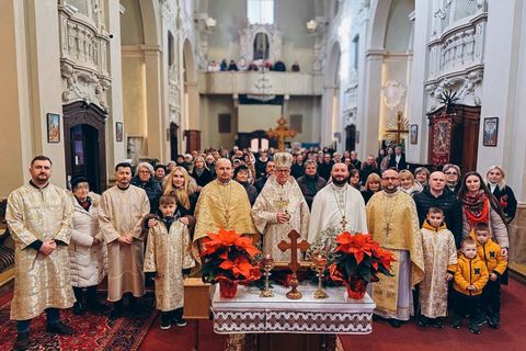 Владика Діонісій Ляхович на закритті ювілейного року в Болоньї: «Христос є нашою надією і дорогою спасіння»