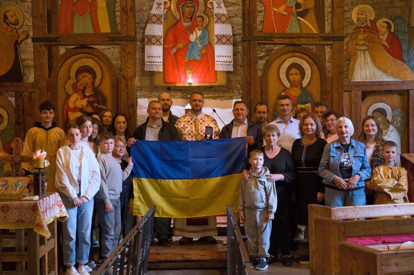 Пароха громади УГКЦ у&nbsp;Таллінні нагородили відзнакою Головнокомандувача ЗСУ