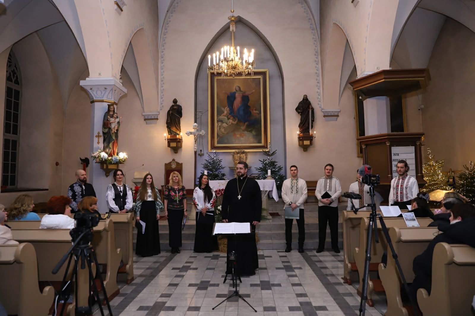 Українська духовна музика прозвучала на&nbsp;різдвяному концерті в&nbsp;Естонії