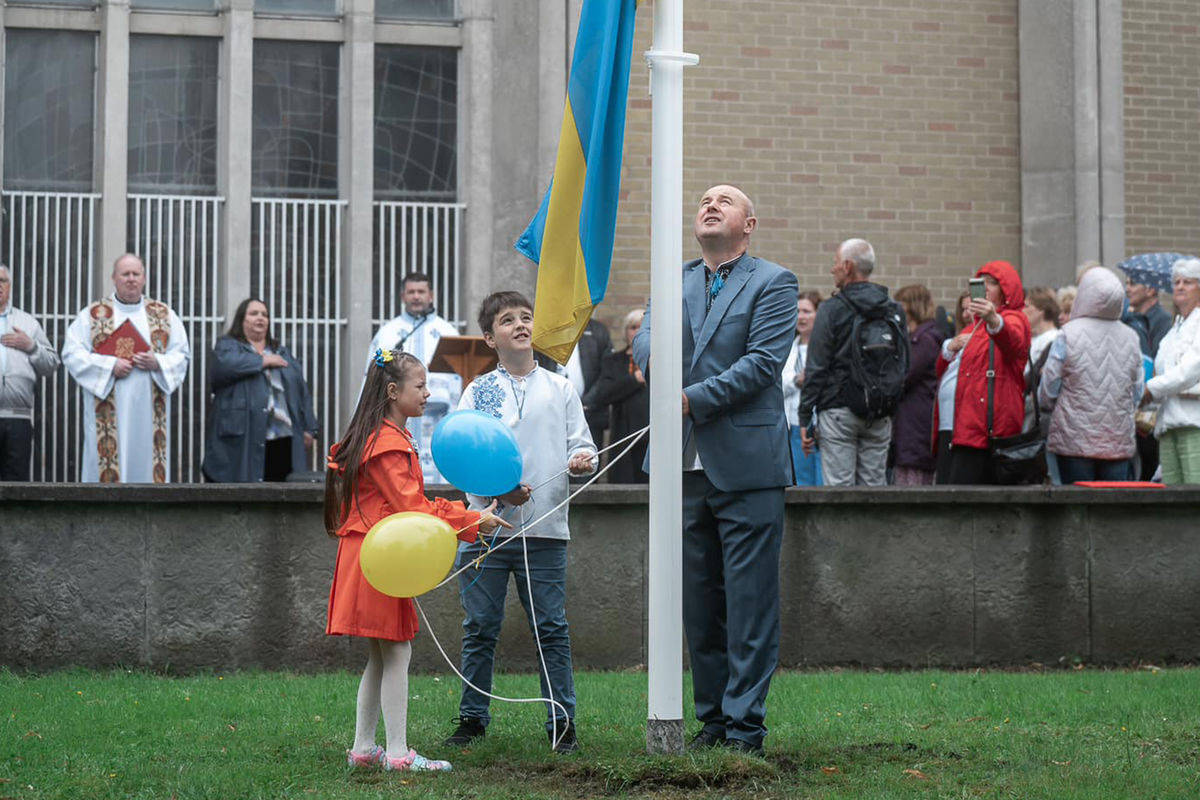 На парафії УГКЦ у Дубліні дякували Богові за дар незалежності України