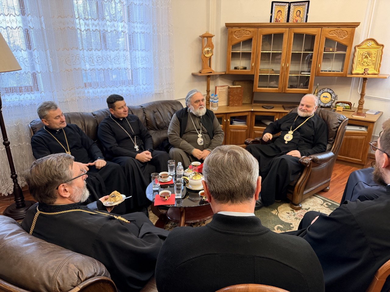 Блаженніший Святослав зустрівся з&nbsp;митрополитом ПЦУ Іоаном у&nbsp;Черкасах