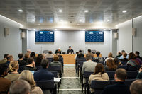 Блаженніший Святослав зустрівся із журналістами Дикастерії у справах комунікацій у Ватикані Блаженніший Святослав зустрівся із журналістами Дикастерії у справах комунікацій у Ватикані