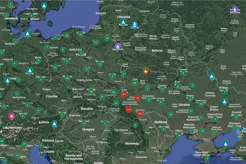 На Інтерактивній карті УГКЦ з’явилися нові душпастирства в Україні та Польщі
