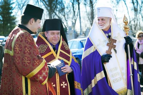 «Бажаю висловити владиці Андрієві Рабію глибоку вдячність за 28 років його служіння в Америці», — митрополит Борис Ґудзяк