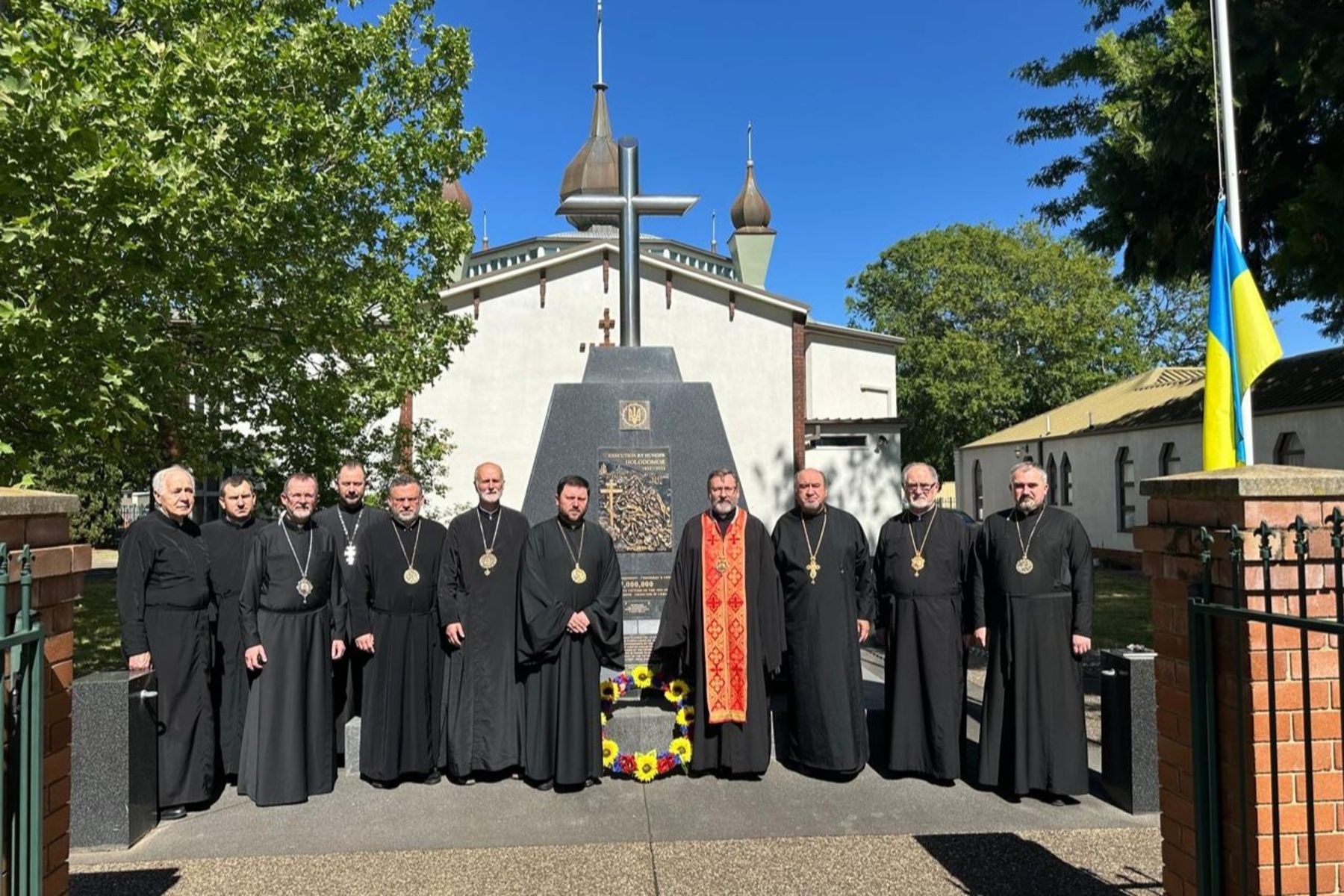 Єпископи Постійного Синоду УГКЦ відвідали Український православний центр у Канберрі