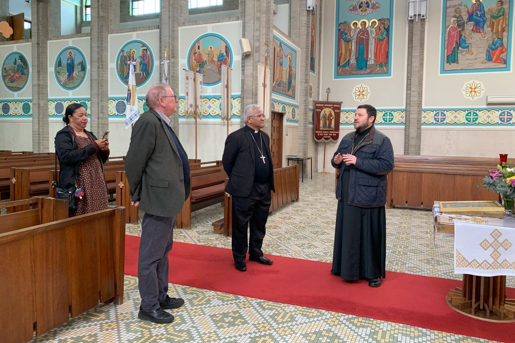 Tongan Cardinal visited Melbourne Eparchy