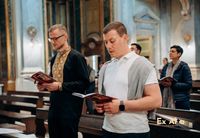 Українські студенти в&nbsp;Римі організували візантійську Літургію та&nbsp;благодійний збір для прифронтових регіонів