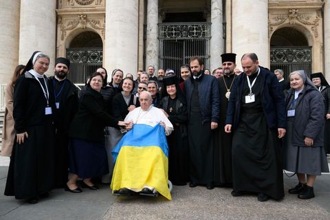 Pope Francis renewed the call to pray for Ukrainians who are victims of great cruelty