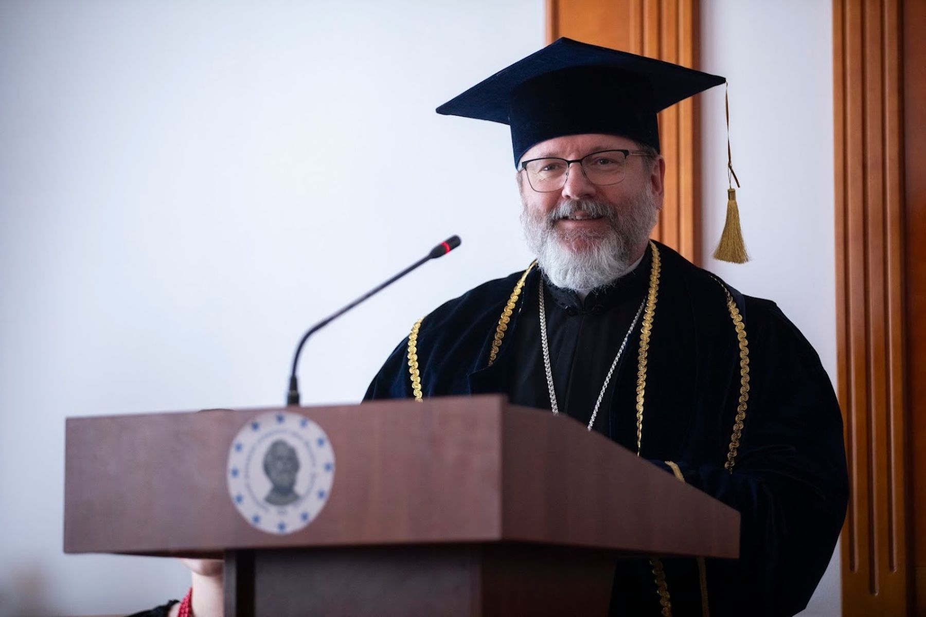Слово Блаженнішого Святослава під час вручення йому звання доктора Honoris causa Українського державного університету імені Михайла Драгоманова
