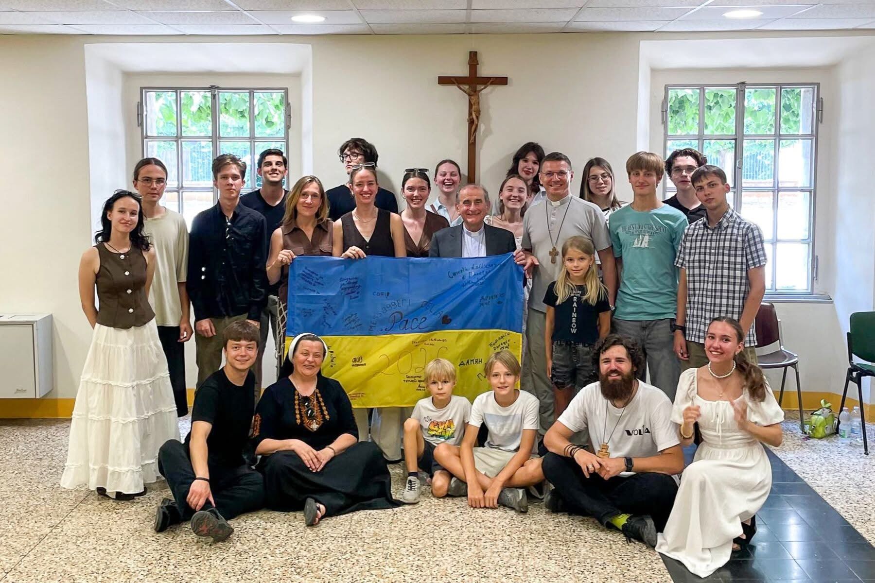 Молодь Донецького екзархату свідчила в Італії про війну в Україні