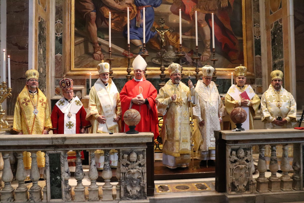 The Head of the UGCC in Rome solemnly opened the jubilee year of the 400th anniversary of the martyrdom of St. Josaphat