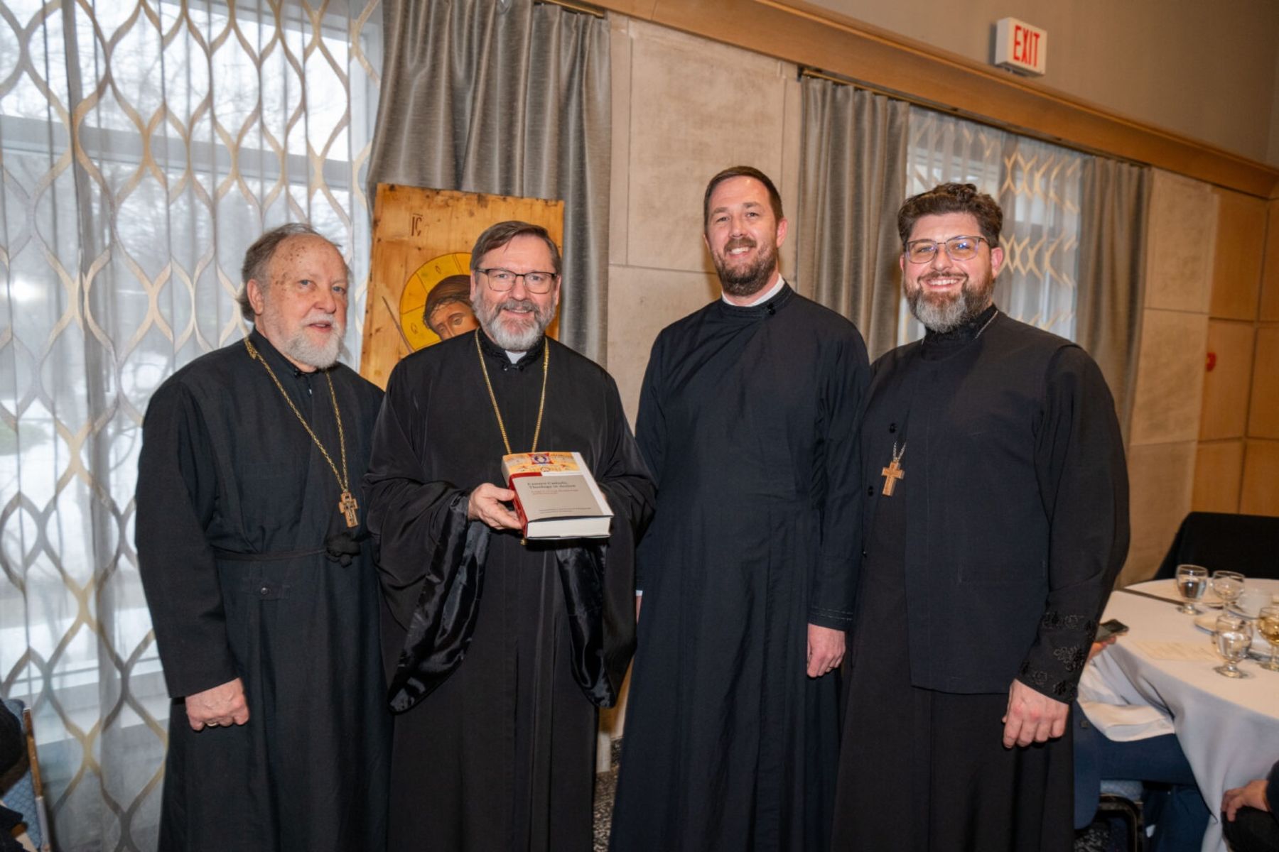 Sheptytsky Institute Graduate Presents Book on Eastern Catholic Theology to Patriarch Sviatoslav