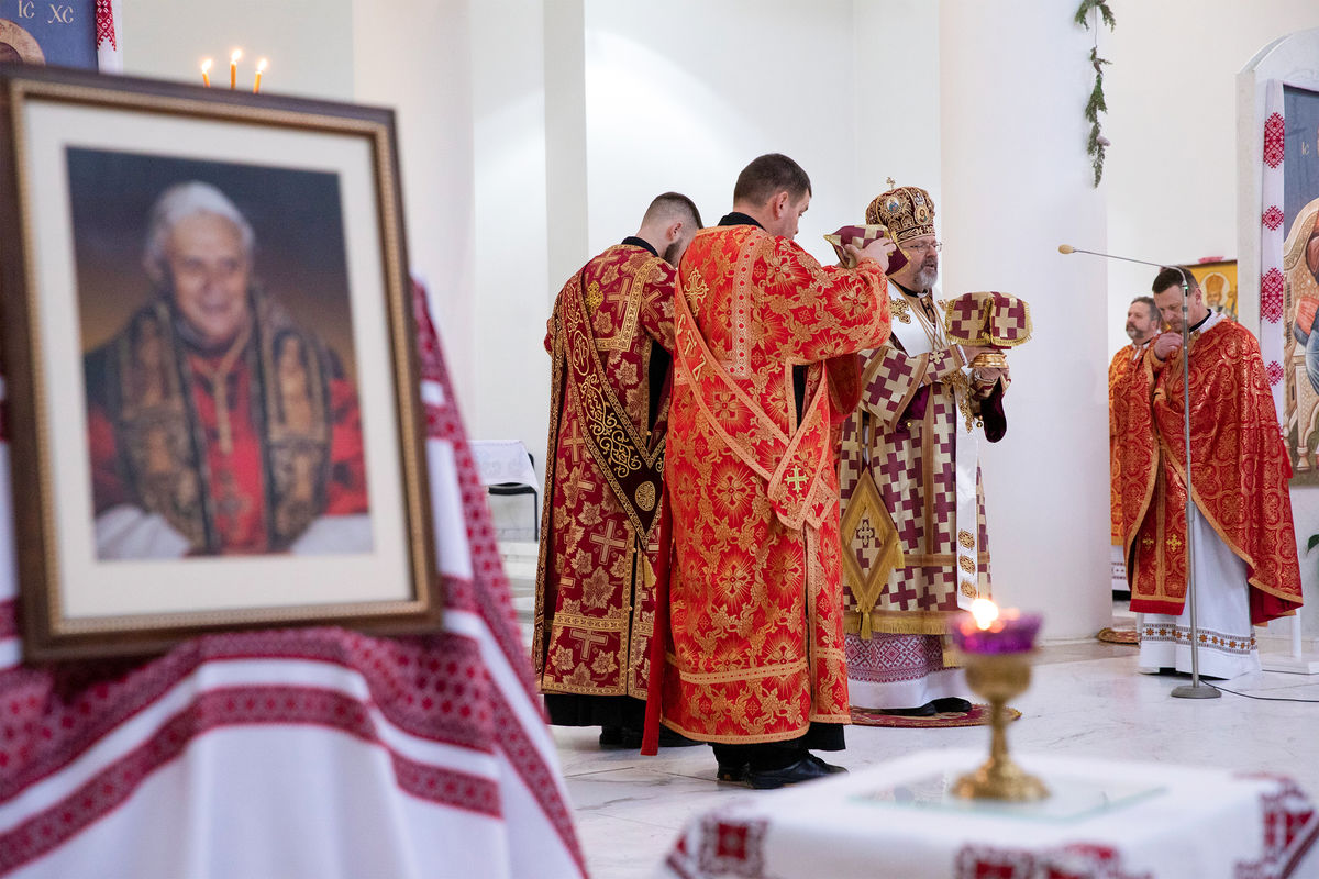 “Today we receive a mighty intercessor in heaven for our Church and Ukraine,” the Head of the UGCC on the day of the funeral of Benedict XVI