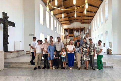 Українська громада Брухзаля вперше зібралася на Божественну Літургію рідною мовою