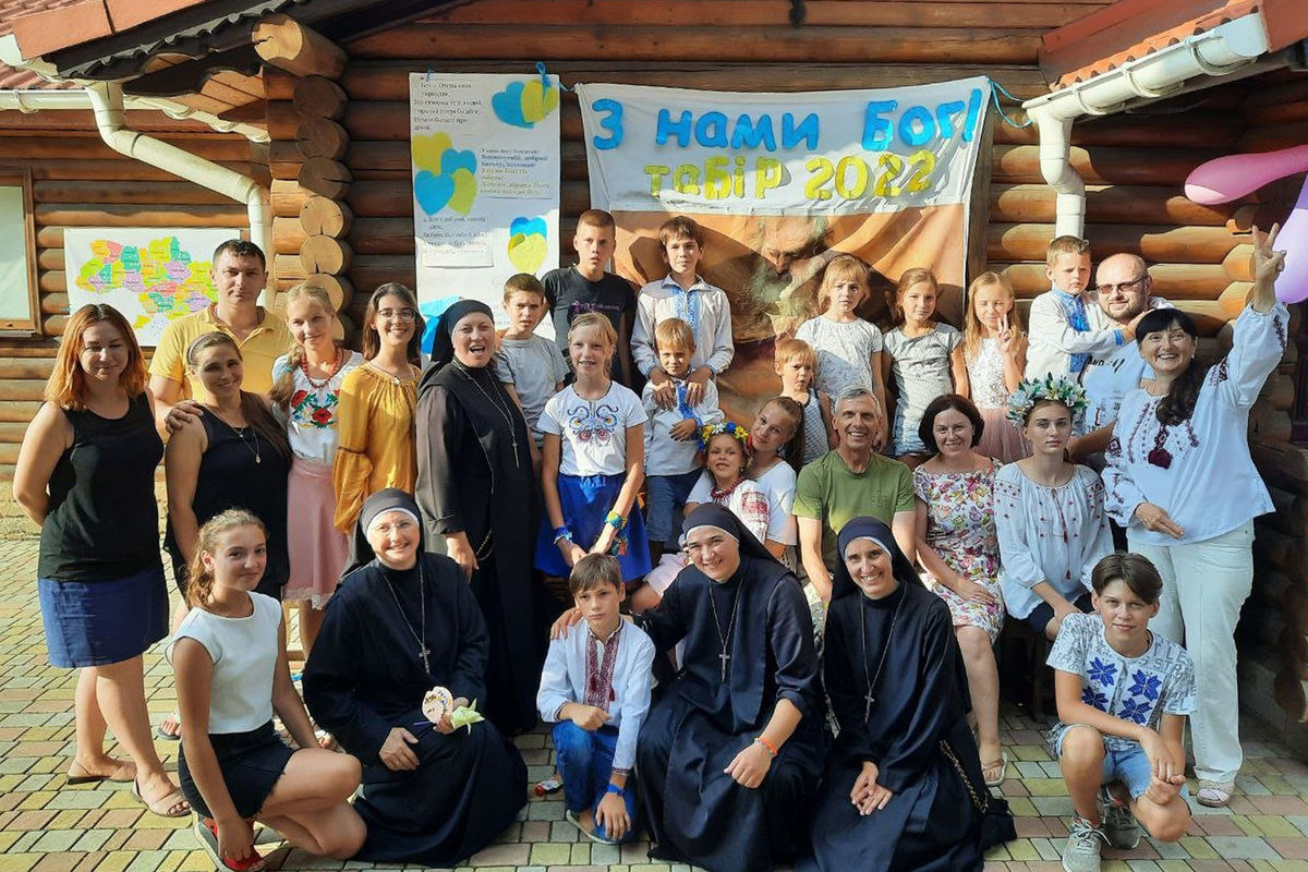 A Christian camp for children held in Odesa