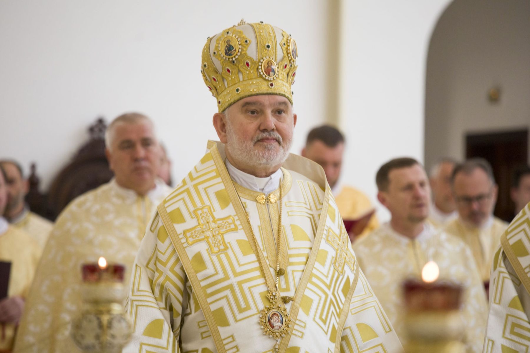 Глава УГКЦ привітав владику Йосифа Міляна з 15-річчям єпископської хіротонії