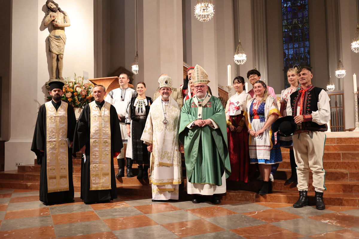 We feel God’s help and comfort, as well as solidarity and support of millions of Europeans and people of goodwill around the world, — Bishop Bohdan Dziurakh in Munich 