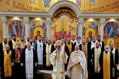 In Solidarity with Ukraine: The Eparchy of St. Josaphat in Parma (USA) Held Its Clergy Days