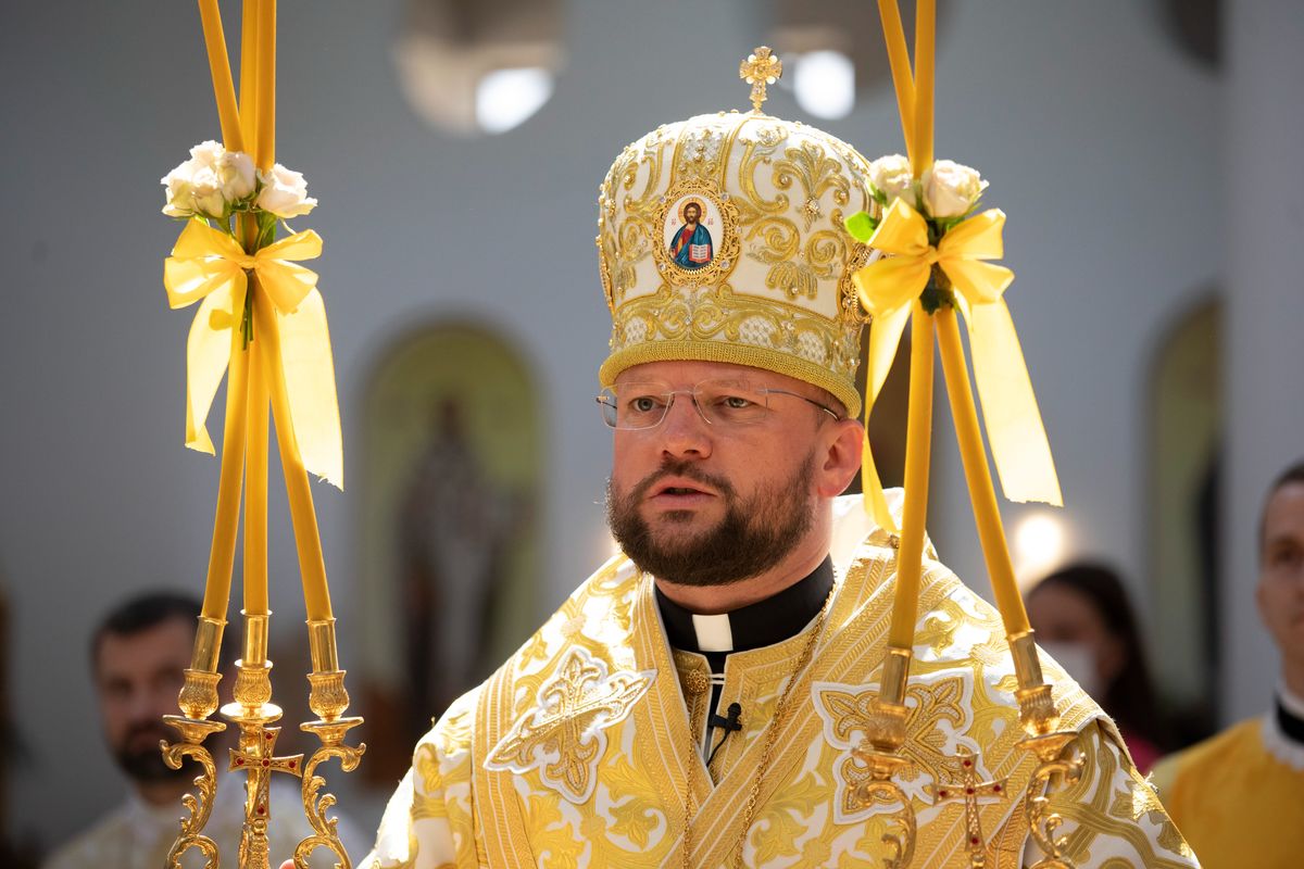 «Дякуємо Богові за Вашу жертовну посвяту Церкві», — Глава УГКЦ привітав владику Степана Суса з 45-річчям