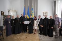 У Львові урочисто погасили поштову марку до&nbsp;25-річчя візиту святого Івана Павла ІІ&nbsp;в&nbsp;Україну