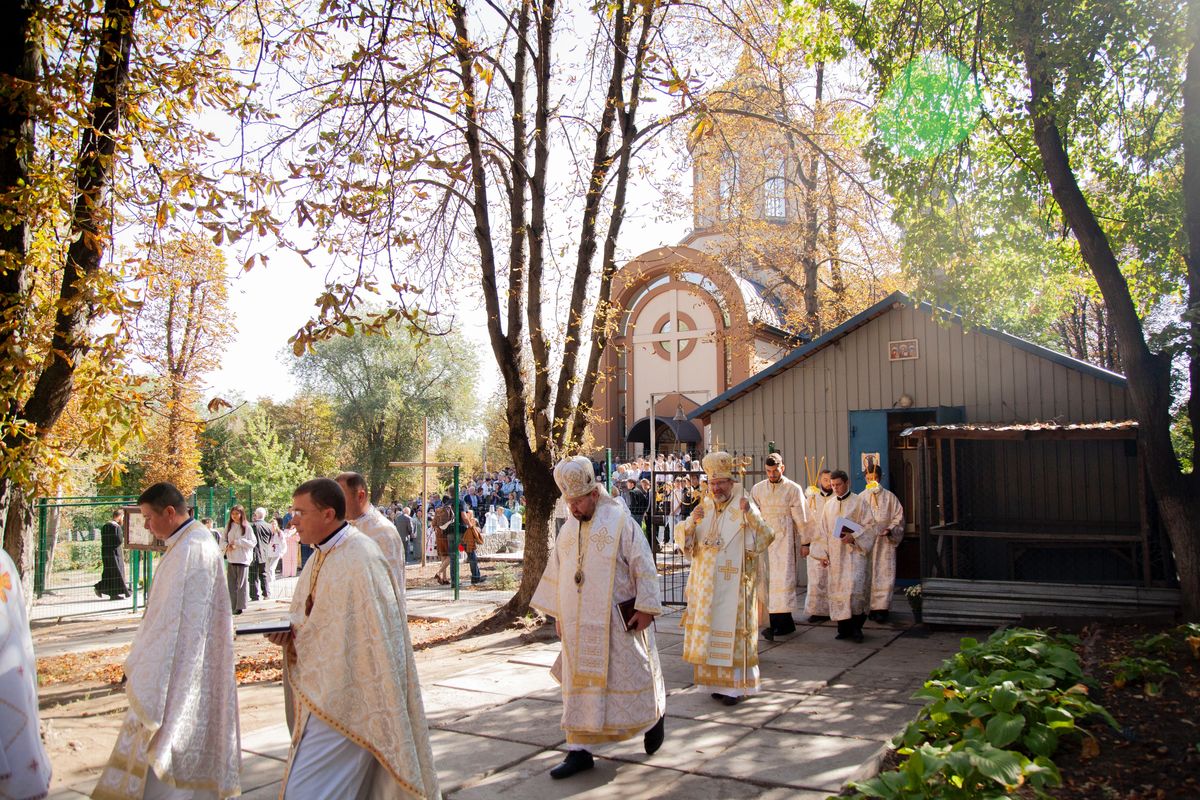 Nell’Esarcato di Donetsk é stata consacrata una nuova chiesa 