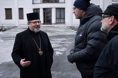 Блаженніший Святослав подякував полякам за вчасну допомогу, яка вже почала прибувати до Києва