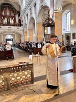 У Німеччині рукоположили нового диякона