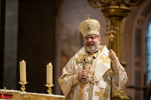 Проповідь Блаженнішого Святослава в Парижі з нагоди архиєрейської хіротонії та інтронізації владики Ігоря Ранці