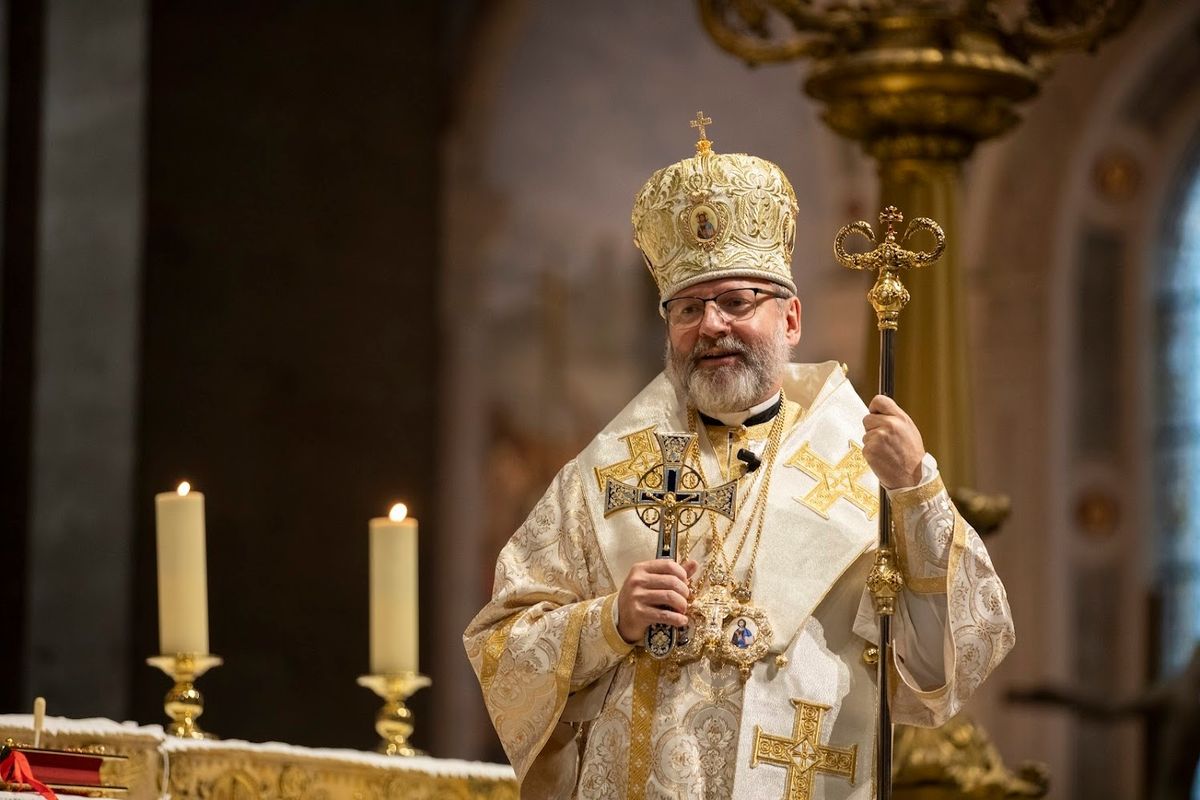 Проповідь Блаженнішого Святослава в Парижі з нагоди архиєрейської хіротонії та інтронізації владики Ігоря Ранці