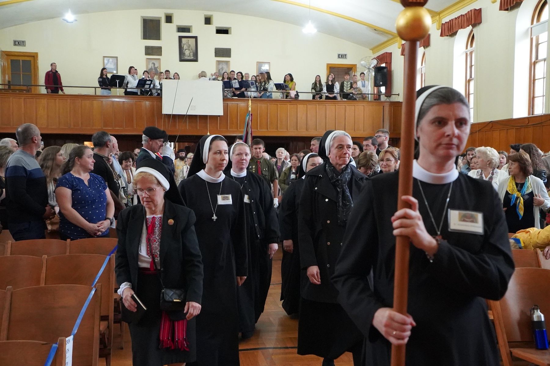 The Sisters of the Order of Saint Basil the Great held their annual Pilgrimage to the Mother of God