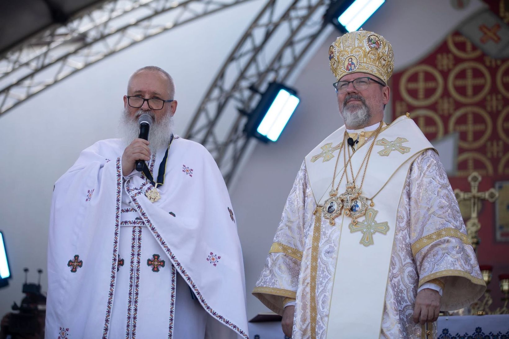 Глава УГКЦ вручив перші Ордени блаженного священномученика Омеляна Ковча отцям Івану Левицькому та&nbsp;Богдану Гелеті