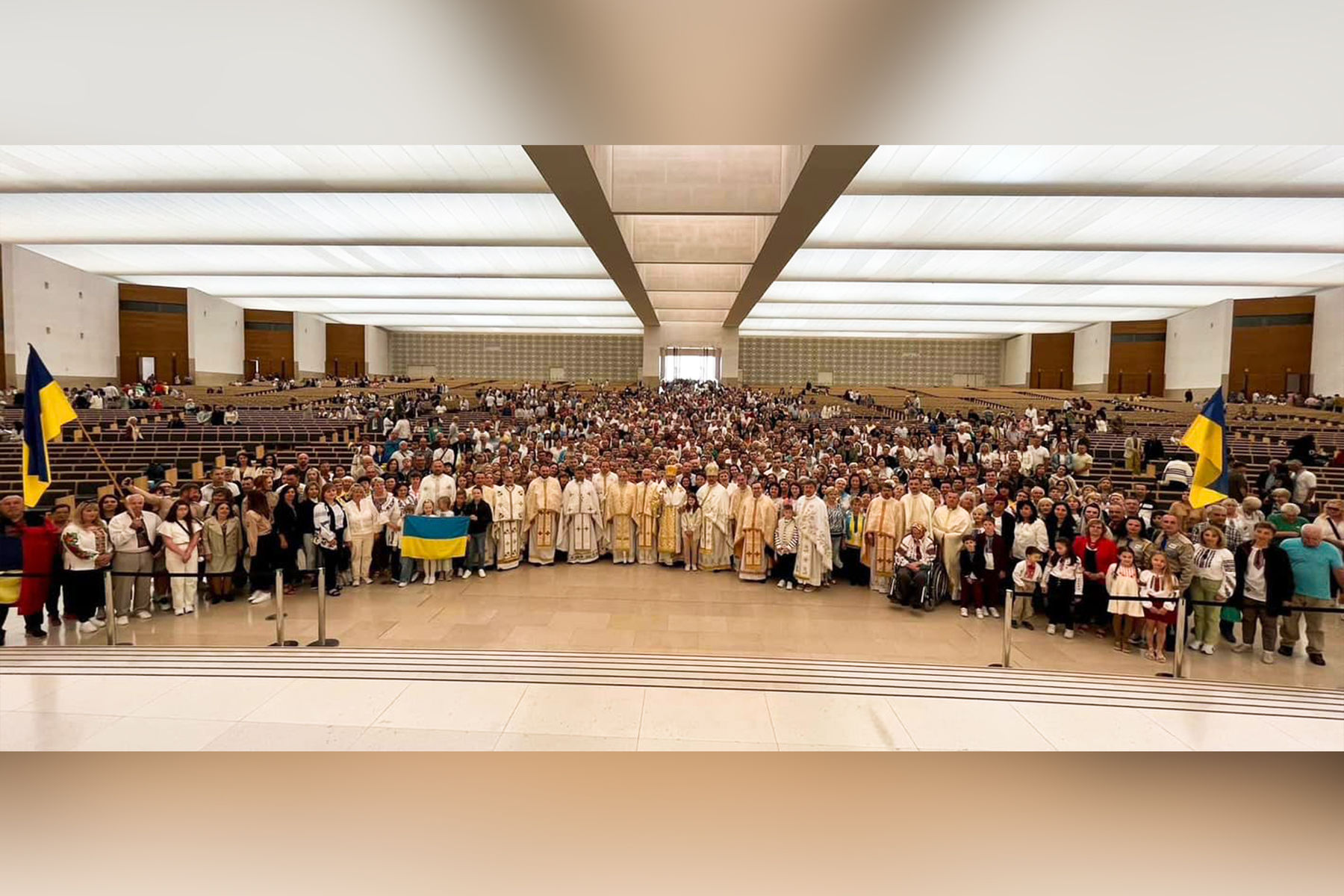 Nearly 5000 Ukrainians participated in the pilgrimage to Fatima