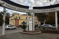У лікарні Мечникова в Дніпрі помолилися перед іконою з мощами святого Володимира