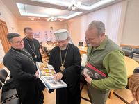 Блаженніший Святослав у&nbsp;Черкасах зустрівся з&nbsp;очільниками області та&nbsp;міста